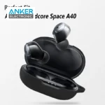 کیس محافظ سیلیکونی هدفون انکر مخصوص Anker Soundcore Space A40 Silicon Case + آویز فلزی - Image 3