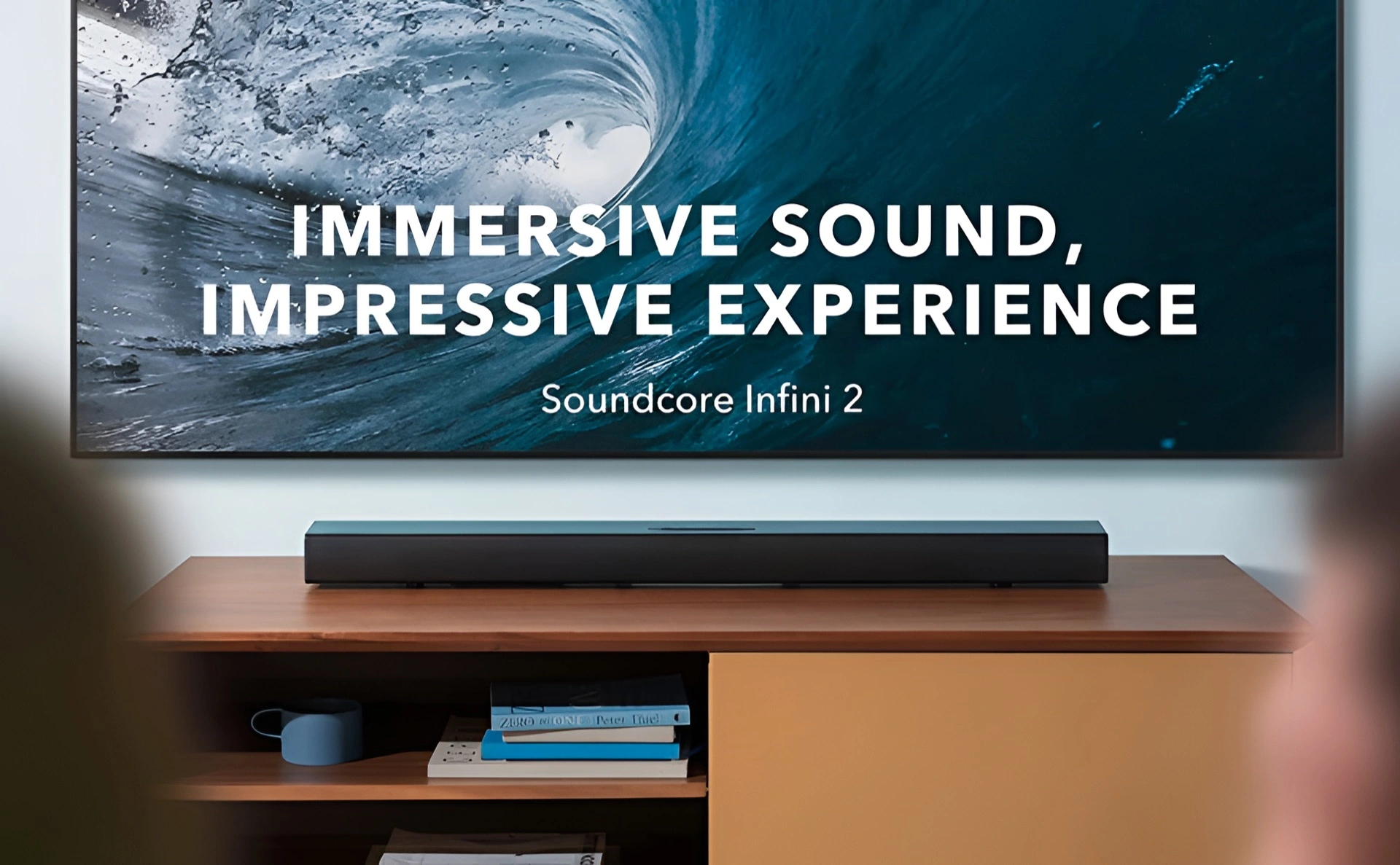 ساندبار 120 وات انکر Anker Soundcore Infini 2 Soundbar A3373 1 Anker Soundcore Infini 2