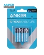 باتری نیم قلمی 1.5 ولت انکر Anker Batteries Alkaline AAA 4-pack B1820H12