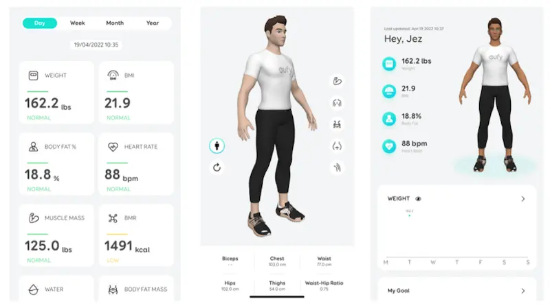 ترازو هوشمند انکر Anker Eufy Smart Scale P2 Pro T9149 1 Eufy Smart Scale P2 Pro 2 3