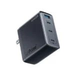 شارژر دیواری 150 وات انکر Anker 150W USB C 747 GnNPrime Charger A2340 پلاگ دوپین تاشو