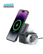 شارژر وایرلس مگ سیف 3 در 1 انکر Anker 3-in-1 Cube with MagSafe Y1811 - Image 2