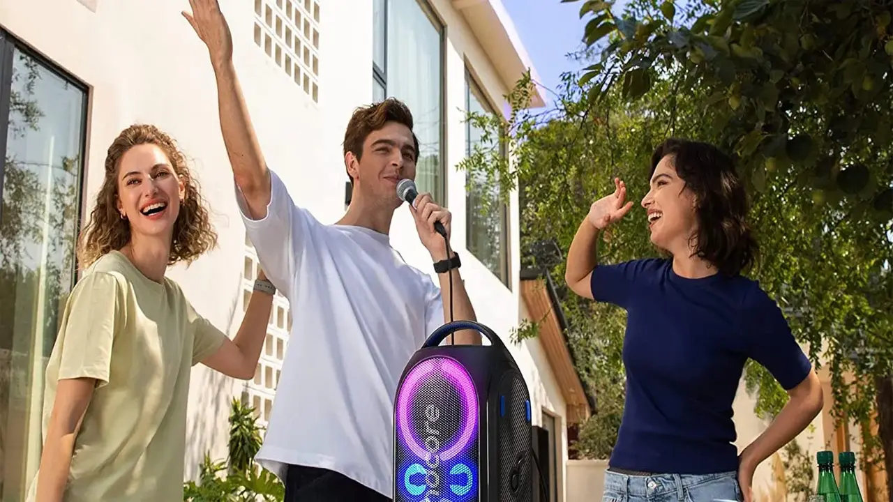 اسپیکر بلوتوثی 120 وات انکر Anker Soundcore Rave Party 2 120W A3399 اسپیکر بلوتوثی 120 وات انکر Anker Soundcore Rave Party 2 120W A3399