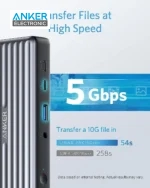 هاب دیتا 9 در 1 انکر Anker PowerExpand 9-in-1 USB-C PD Dock A8394 - Image 4