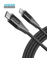 کابل 180 سانتی متر انکر Anker Powerline+ II 180cm USB-C to Lightning A8653