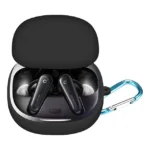 کیس محافظ سیلیکونی هدفون انکر مخصوص Anker Soundcore Liberty 4 Silicon Case + آویز فلزی