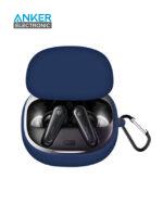 کیس محافظ سیلیکونی هدفون انکر مخصوص Anker Soundcore Liberty 4 Silicon Case + آویز فلزی - Image 5