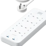 محافظ برق 8 در 1 و شارژر USB انکر 342 Anker 342 USB Power Strip A9182