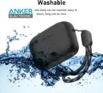 کیس محافظ سیلیکونی هدفون انکر Anker Soundcore A20i Silicon Case + آویز فلزی - Image 3