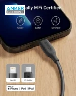 کابل 0.9 متری انکر Anker Powerline III Lightning Cable 90cm A8812 - Image 5