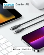 کابل تایپ سی به لایتنینگ انکر Anker 542 USB-C to Lightning Cable 3ft A80B1 - Image 5