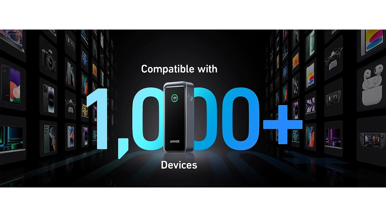 پاور بانک 12000 میلی آمپر انکر Anker Prime Power bank 12000mAh A1335 1 پاور بانک 12000 میلی آمپر انکر Anker Prime Power bank 12000mAh A1335