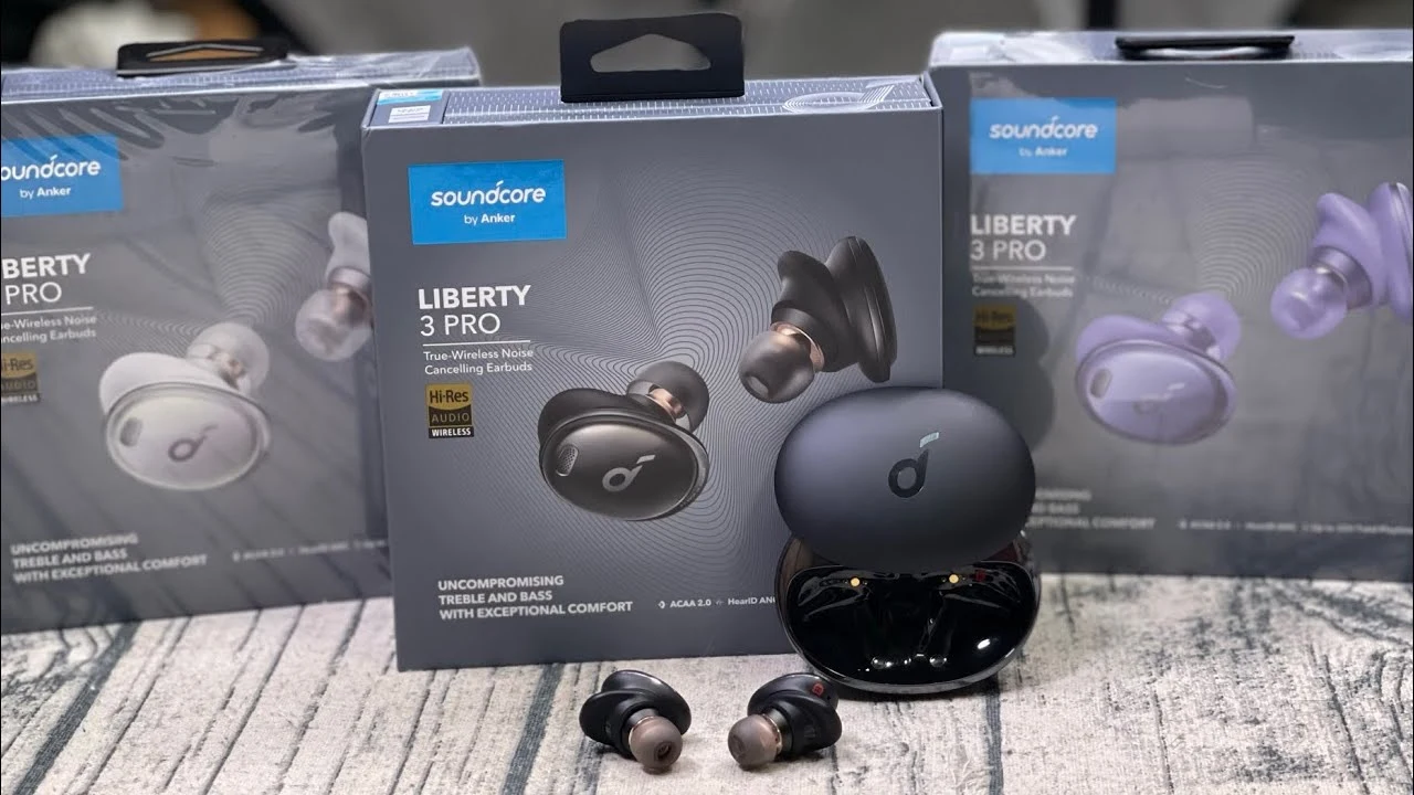 فناوری Hi-Res Audio در هدفون های انکر 3 هدفون Soundcore Liberty 3 Pro