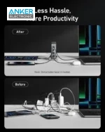 هاب شارژر رومیزی 240 وات انکر Anker Prime 240W GaN Charger A2342 - Image 5