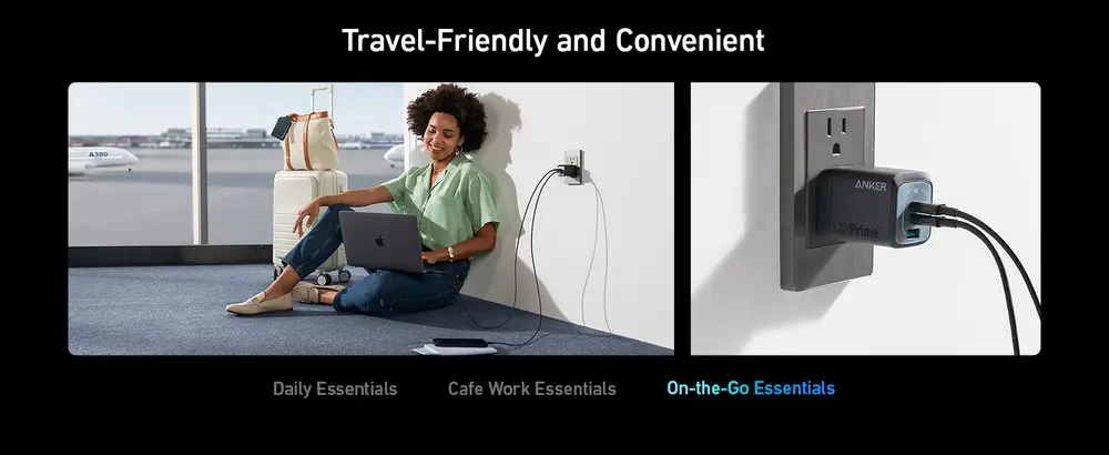 شارژر دیواری 67 وات انکر Anker Prime 67W GaN Wall Charger A2669 دوپین تاشو 1 شارژر دیواری 67 وات انکر Anker Prime 67W GaN Wall Charger A2669