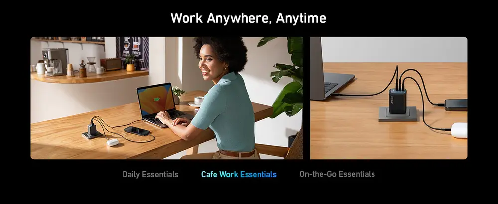 شارژر دیواری 67 وات انکر Anker Prime 67W GaN Wall Charger A2669 دوپین تاشو 4 شارژر دیواری 67 وات انکر Anker Prime 67W GaN Wall Charger A2669