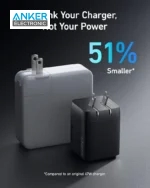 شارژر دیواری 67 وات انکر Anker Prime 67W GaN Wall Charger A2669  دوپین تاشو - Image 4