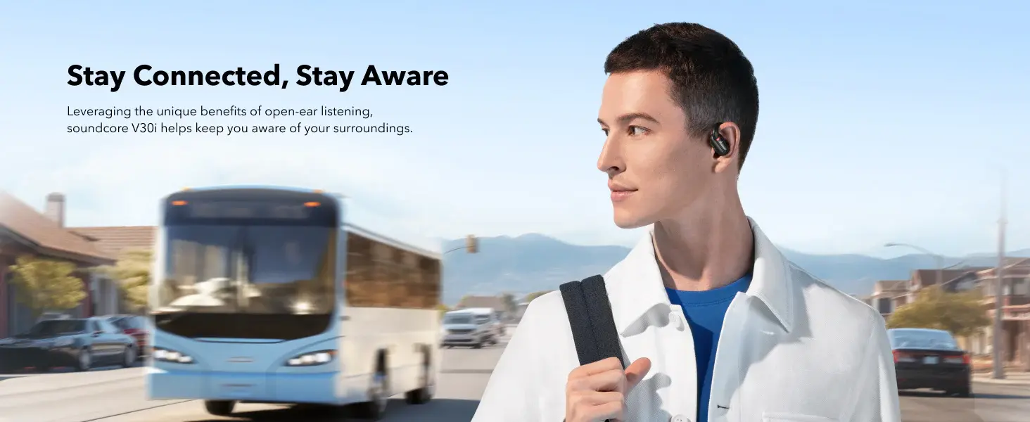 هدفون بی سیم انکر Anker Soundcore V30i Open-Ear Earbuds A3873 2 Soundcore V30i