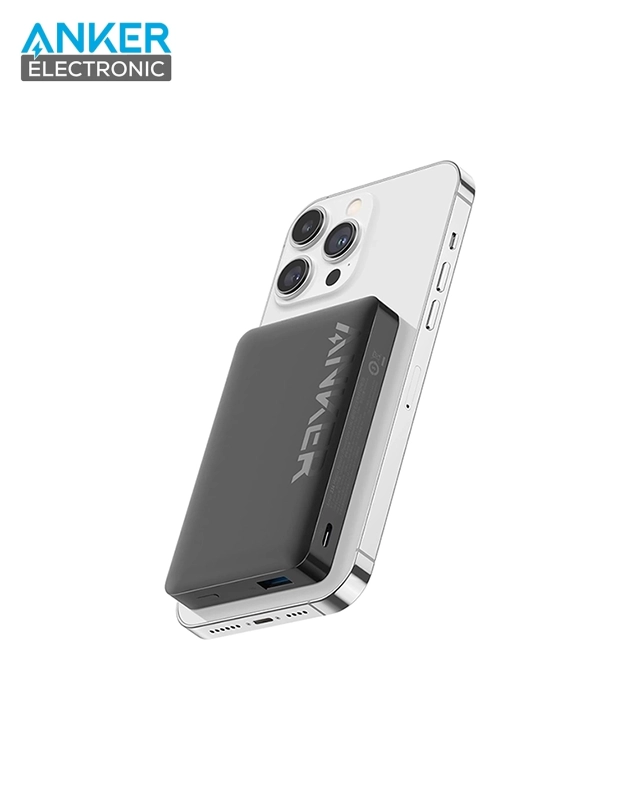 A1642-1 پاوربانک 10 هزار میلی آمپر انکر Anker 334 MagGo Battery 10000mAh A1642 - Image 1