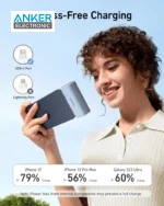 پاوربانک 5000 میلی آمپر انکر Anker Nano 5000mAh Power Bank A1653 با سوکت تایپ سی - Image 3