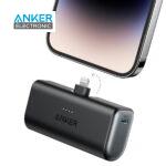 پاوربانک 5000 میلی آمپر انکر Anker Nano 5000mAh Power Bank A1645 با سوکت لایتنینگ