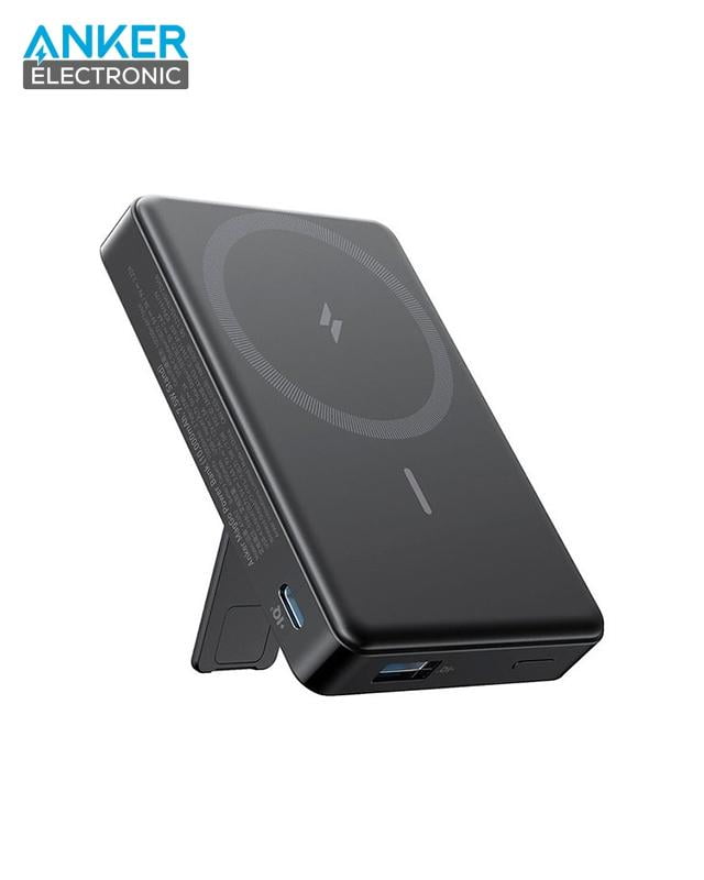 A1652-1 پاوربانک 10 هزار میلی آمپر مگ سیف انکر Anker MagGo Powerbank 10000mAh A1652 - Image 1