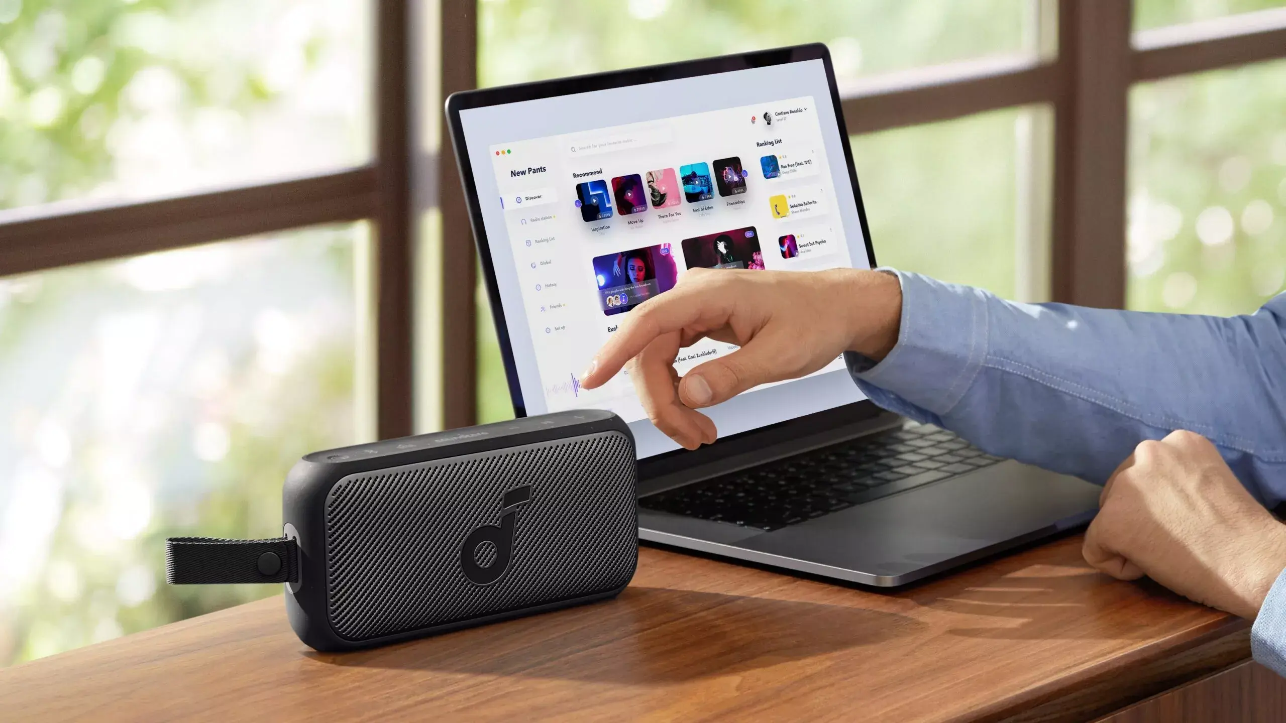 اسپیکر بلوتوثی 30 وات انکر Anker Soundcore Motion 300 A3135 2 motion 300 1