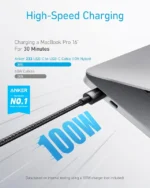 کابل 90 سانت انکر Anker USB-C to USB-C 100W Cable A8756 - Image 5