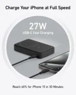 پاوربانک مگ سیف 10000 میلی آمپر انکر Anker MagGo Power Bank 10K A1654 - Image 7