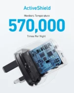 شارژر دیواری 33 وات انکر Anker 323 Charger 33W B2331K11 UK + مبدل پریز هدیه - Image 4