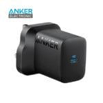 شارژر دیواری 30 وات انکر Anker 312 Charger 30W A2640 UK + مبدل پریز هدیه