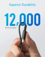 کابل 180 سانتی متر USB-A به Lightning انکر Anker Powerline II USB-A to Lightning 180cm Cable A8433 - Image 4