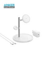 شارژر وایرلس 15 وات مگ سیف 3 در 1 انکر Anker MagGo Wireless Charging Station 3-in-1 Stand B25M3311 - Image 10