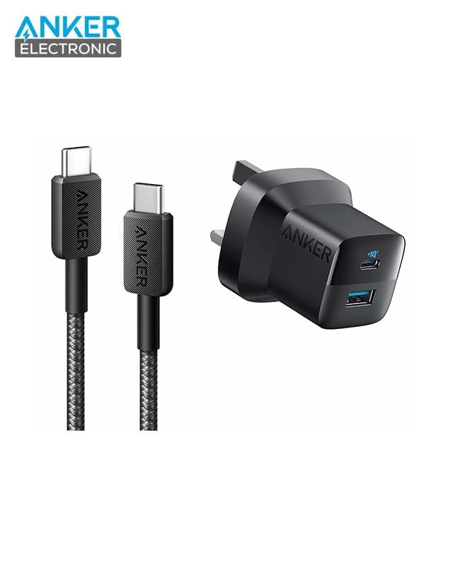 B2331k11 شارژر دیواری 33 وات انکر Anker 323 Charger 33W B2331K11 UK + مبدل پریز هدیه - Image 1