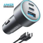 شارژر فندکی 67 وات انکر Anker 535 USB-C Car Charger 67W B2731 + کابل تایپ سی به تایپ سی