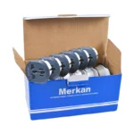 مبدل پریز 3 به 2 مرکان Merkan Universal AC Adapter جعبه 20 عددی - Image 2
