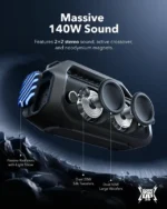 اسپیکر بلوتوثی 140 وات انکر Anker Soundcore Boom 2 Pro A3134 - Image 3