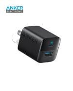 شارژر دیواری 33 وات انکر Anker 323 Charger 33W A2331 US دوپین تاشو + مبدل پریز هدیه