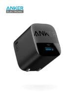 شارژر دیواری 30 وات انکر Anker 313 GaN 30W Charger A2639 + مبدل پریز هدیه