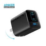 شارژر دیواری 67 وات انکر Anker Powerport 336 67W USB C Gan Charger A2674 US دوپین تاشو