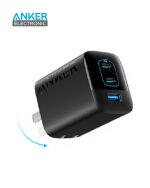 شارژر دیواری 67 وات انکر Anker Powerport 336 67W USB C Gan Charger A2674 US دوپین تاشو