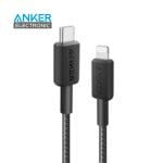 کابل تایپ سی به لایتنینگ انکر Anker 322  USB-C to Lightning 90cm A81B5