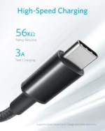 کابل 1.8 متری USB A به USB C انکر Anker USB A To Type-C Cable 1.8m A8173 - Image 3