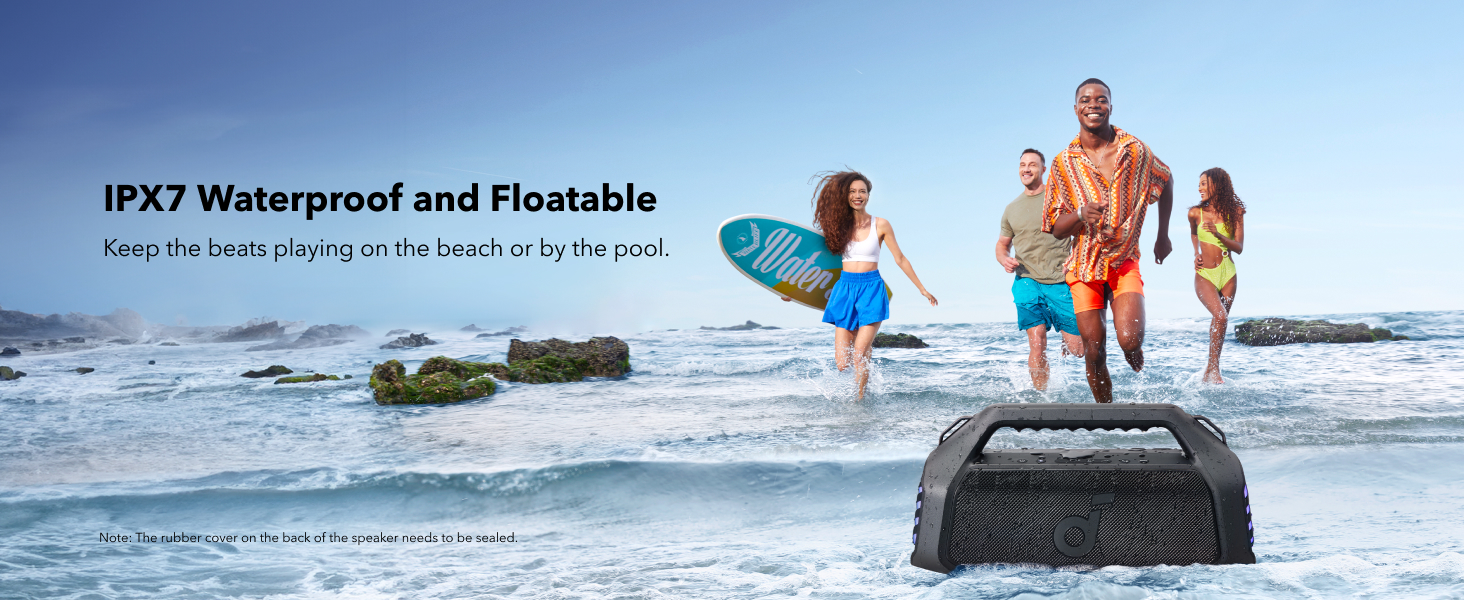 اسپیکر بلوتوثی 140 وات انکر Anker Soundcore Boom 2 Plus A3134 4 اسپیکر بلوتوثی 140 وات انکر Anker Soundcore Boom 2 Plus A3134