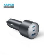 شارژر فندکی 167.5 وات انکر Anker Car Charger 167.5W 3 Port A2737