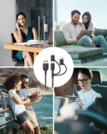 کابل شارژ 3 در 1 انکر Anker PowerLine II 3-in-1 Cable A8436 - Image 7