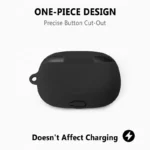 کیس محافظ سیلیکونی هدفون انکر Anker Soundcore Aerofit Pro Silicone Case + آویز فلزی - Image 2