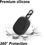 کیس محافظ سیلیکونی هدفون انکر Anker Soundcore Aerofit Pro Silicone Case + آویز فلزی - Image 3