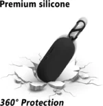 کیس محافظ سیلیکونی هدفون انکر Anker Soundcore Aerofit Silicone Case + آویز فلزی - Image 4