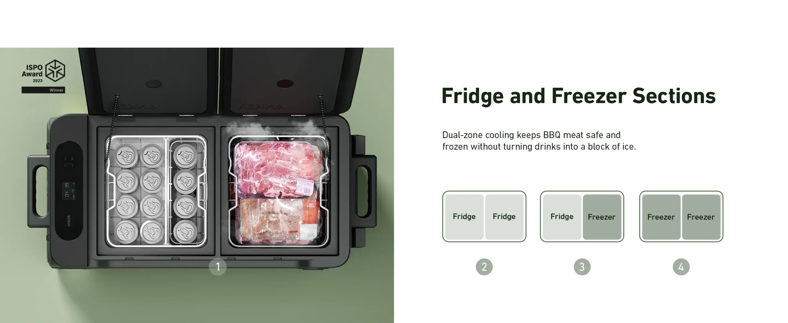 یخچال سفری 30 لیتر انکر Anker EverFrost Portable Cooler 30 A17A0 3 Anker EverFrost 30 3 scaled